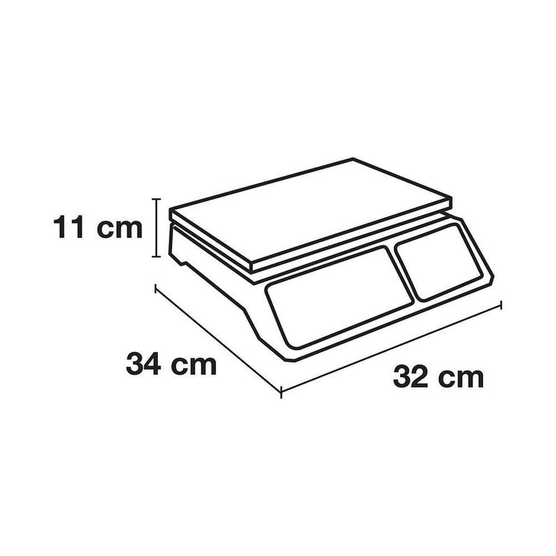 Bascula Electrónica Multifunciones 40 Kg - Pretul