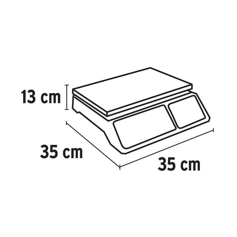 Bascula Electrónica Multifunciones 40 Kg - Truper