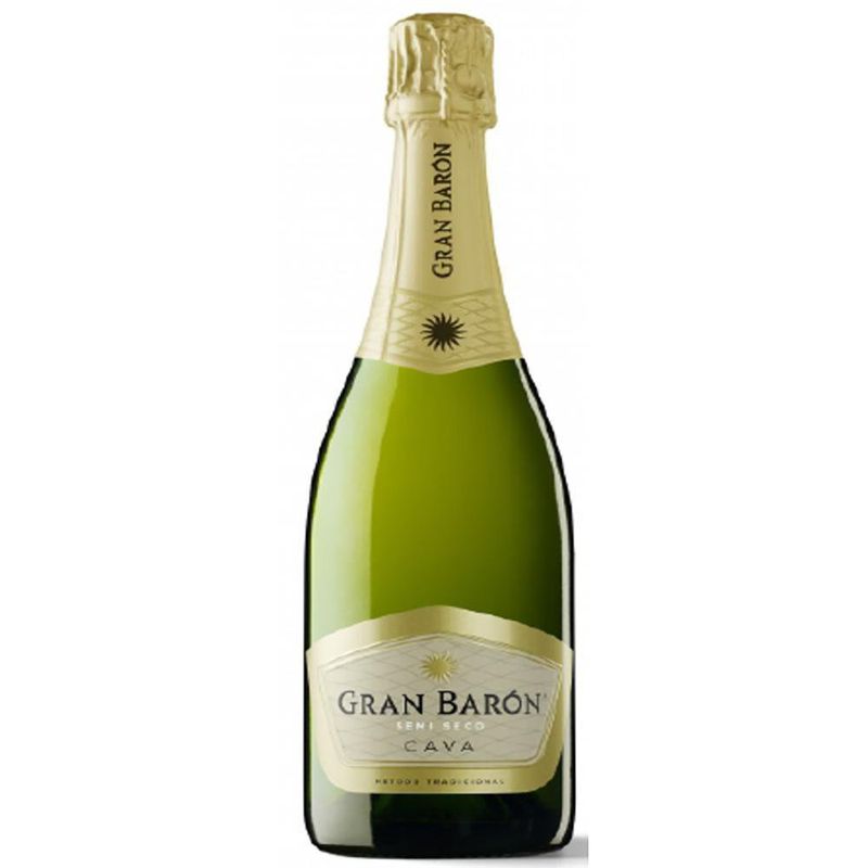 Champagne Cava Semi Seco De 750 Ml - Gran Baron