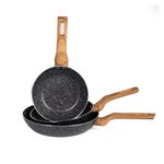 Set de 3 Sartenes 18, 20 Y 24 Cm