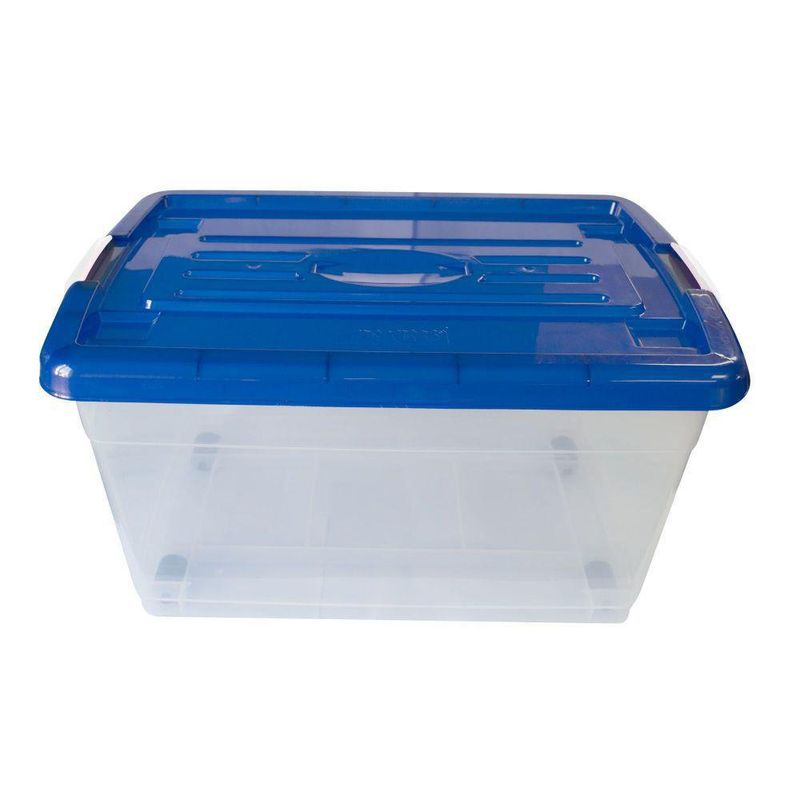 Caja Organizadora Con Tapa Y Rodos 45 Lts - Tayuyo - Cemaco