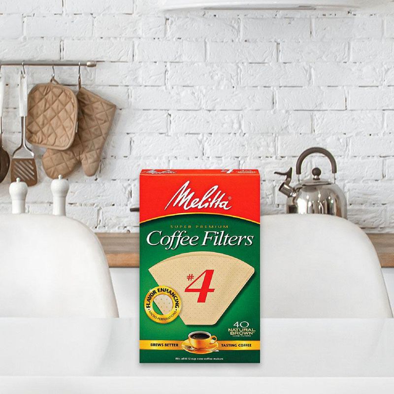 FILTRO DE CAFÉ MELITTA Nº 4 PAPEL X 30 UN.