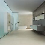 Piso Cerámico Thassos Travertine Gris 40 x 60 Cm