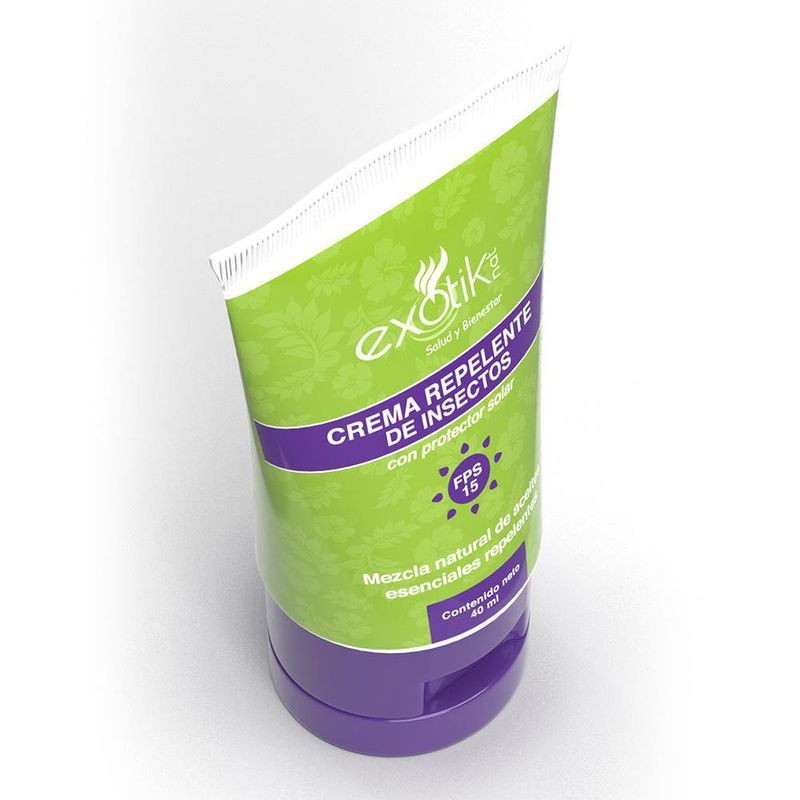 Crema Repelente Fps 15 40Ml - Exotik