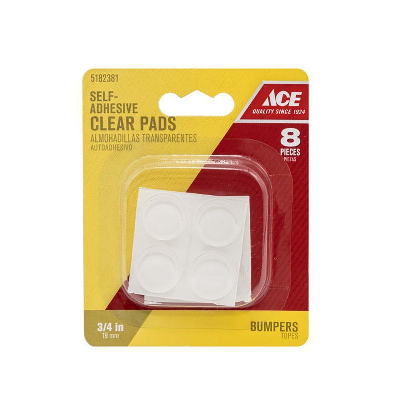 Almohadillas Protectoras De Vinilo 3/4 Plg 8 Pzs - Ace