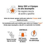 Generador Eléctrico Industrial 8000 W - Truper
