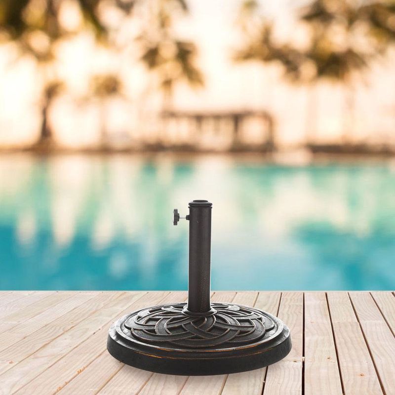 Base para Sombrilla Bronce de Exterior - Bond