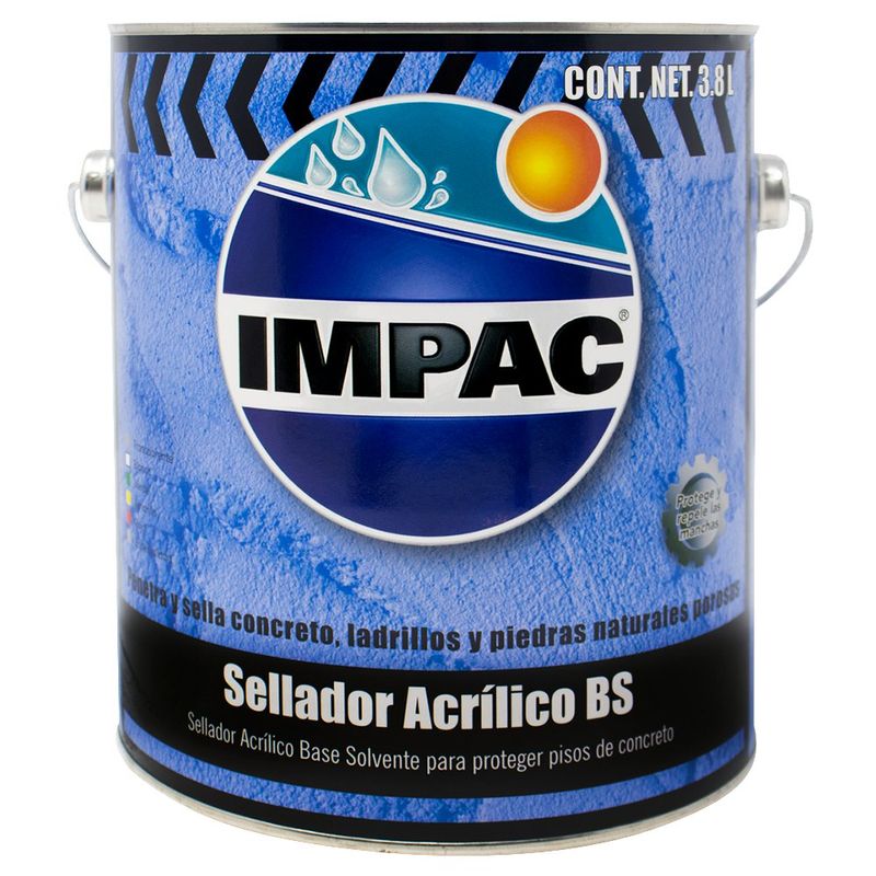 Sellador Acrílico Bs Para Pisos De Concreto 1 Gal - Impac