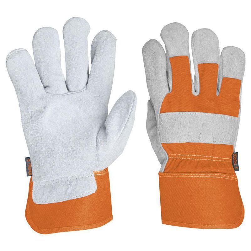 Guantes De Carnaza y Lona Unitalla - Truper
