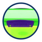 Caja Lonchera Verde De 1.2 Lt - Sistema