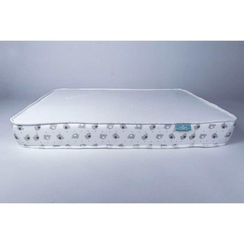 Colchón Pique Impermeable Estándar 30 X 43 X 4 Plg - Belezza Baby