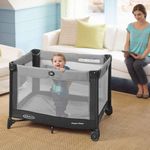 Cuna Corral Con Cambiador Multicolor - Graco
