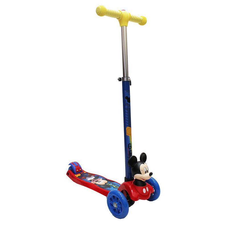 Monopat n De 3 Ruedas Con Mu eco Mickey En 3D Cemaco