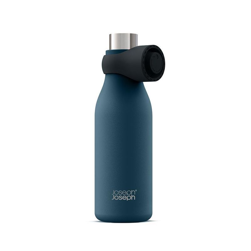 Botella De Acero Inoxidable Color Azul De 17 Oz - Joseph Joseph