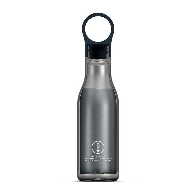 Botella De Acero Inoxidable Color Azul De 17 Oz - Joseph Joseph