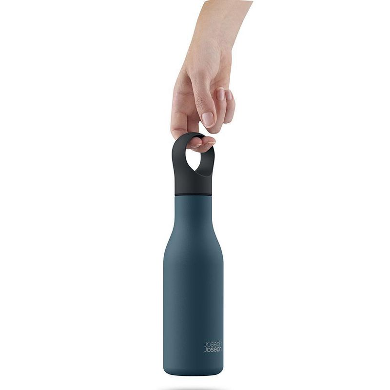 Botella De Acero Inoxidable Color Azul De 17 Oz - Joseph Joseph