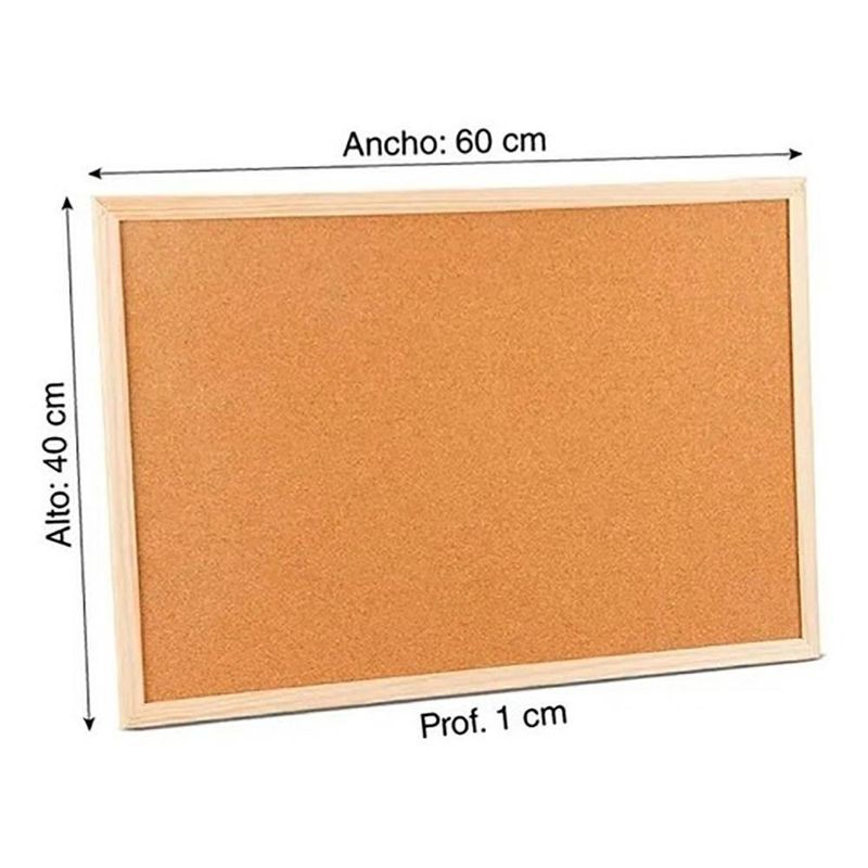 Pizzara De Corcho 40X60 Cm - Cork Board