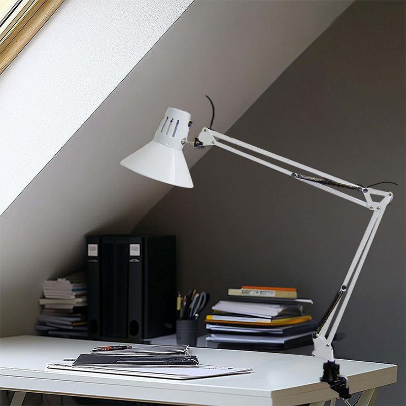 Lámpara De Escritorio Incandescente Con Clip - Varios Colores