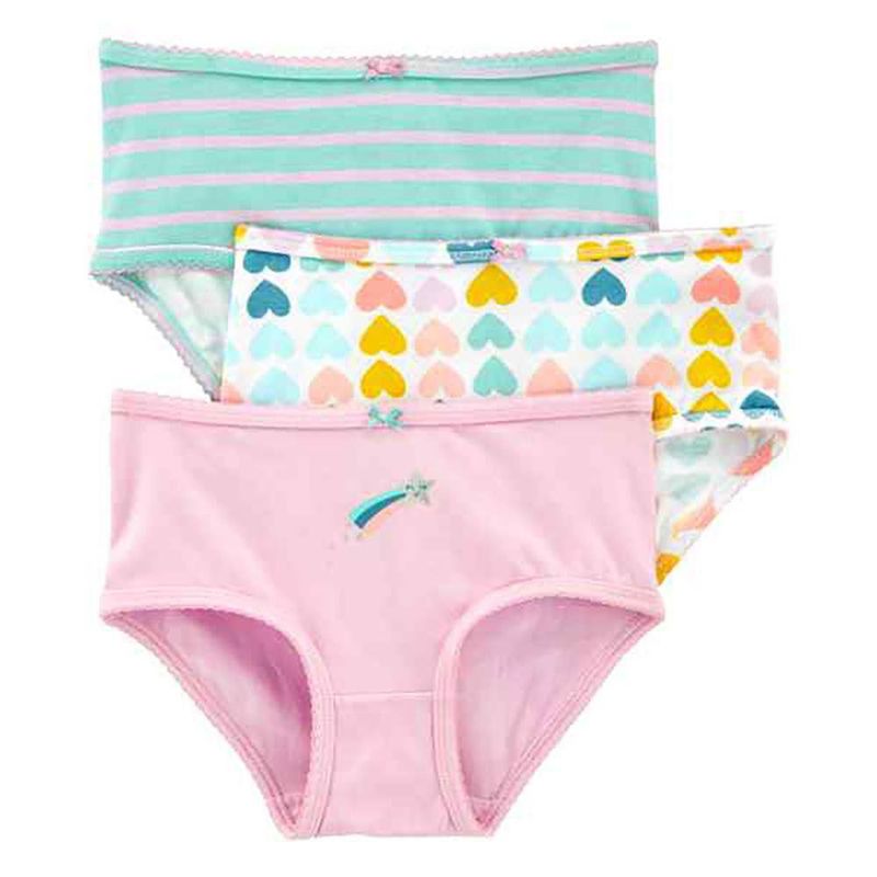 Nuevos 🩷🩷 paquete de 7 calzoncitos de para niña, tallas disponibles 2-3T  y 4T. Pídelos por dm o WhatsApp 📲9786-8233