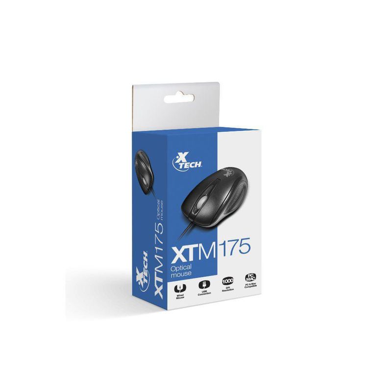 Mouse 3D De 3 Botones Xtm-175 - Xtech