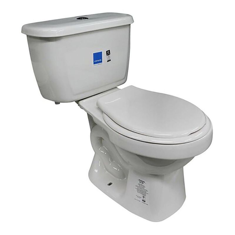 Sanitario Redondo Blanco Acuacer 2 Pzas - Corona
