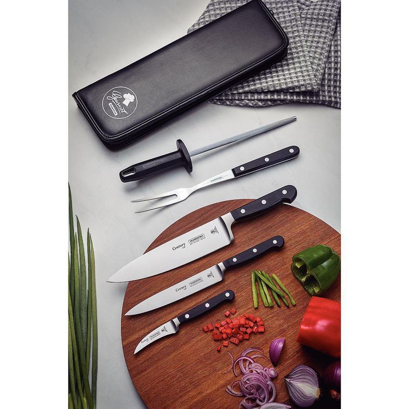 Set De 6 Cuchillos Century Con Estuche - Tramotina