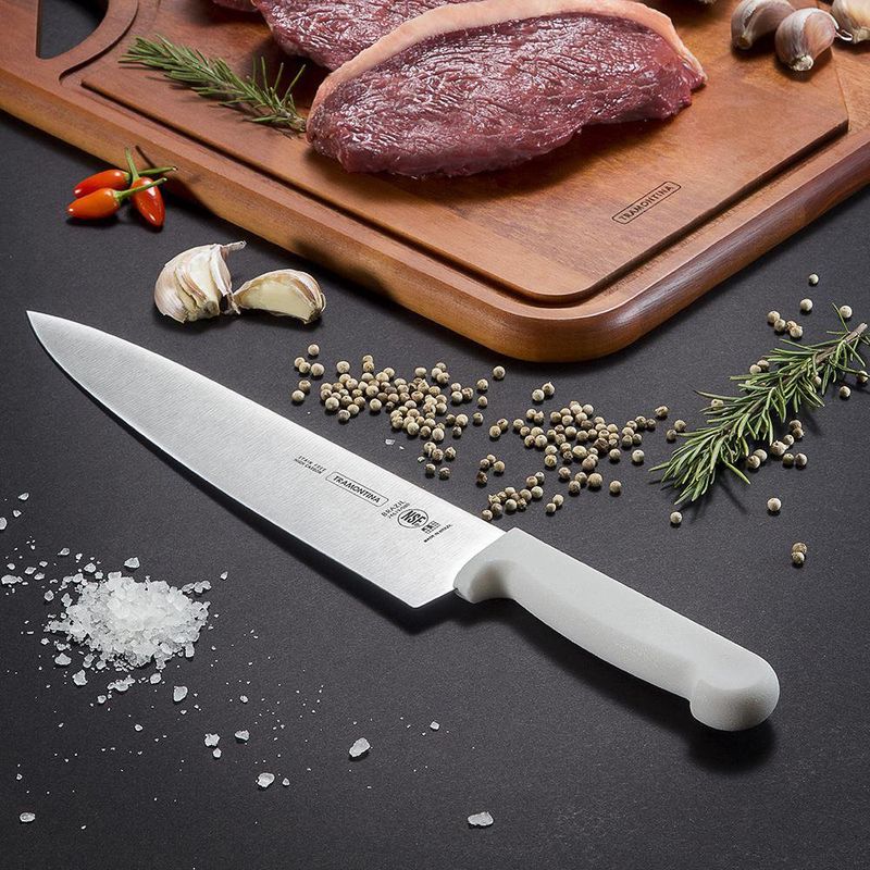 Cuchillo para Carne 12 Tramontina Profesional con Lámina en Acero