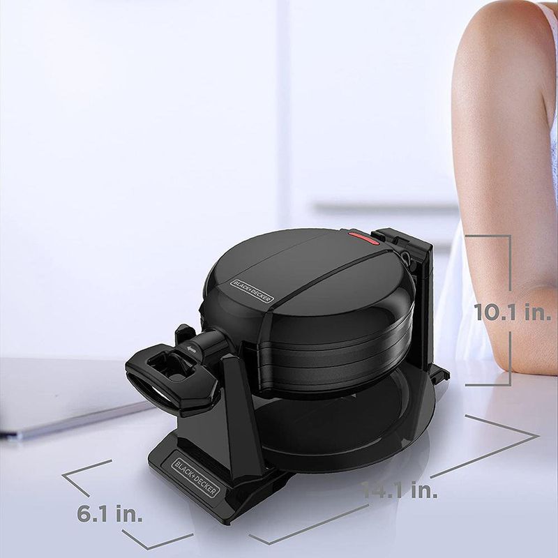 Wafflera Con Doble Platos De Cocción - Black And Decker