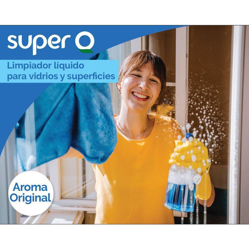 Limpiavidrios y superficies 1 Gal Azul - Super-Q
