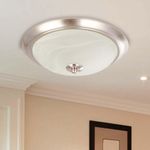 Set De Plafónes De Techo Redondo 1Bombillox60Wmax - Z Varios Colores
