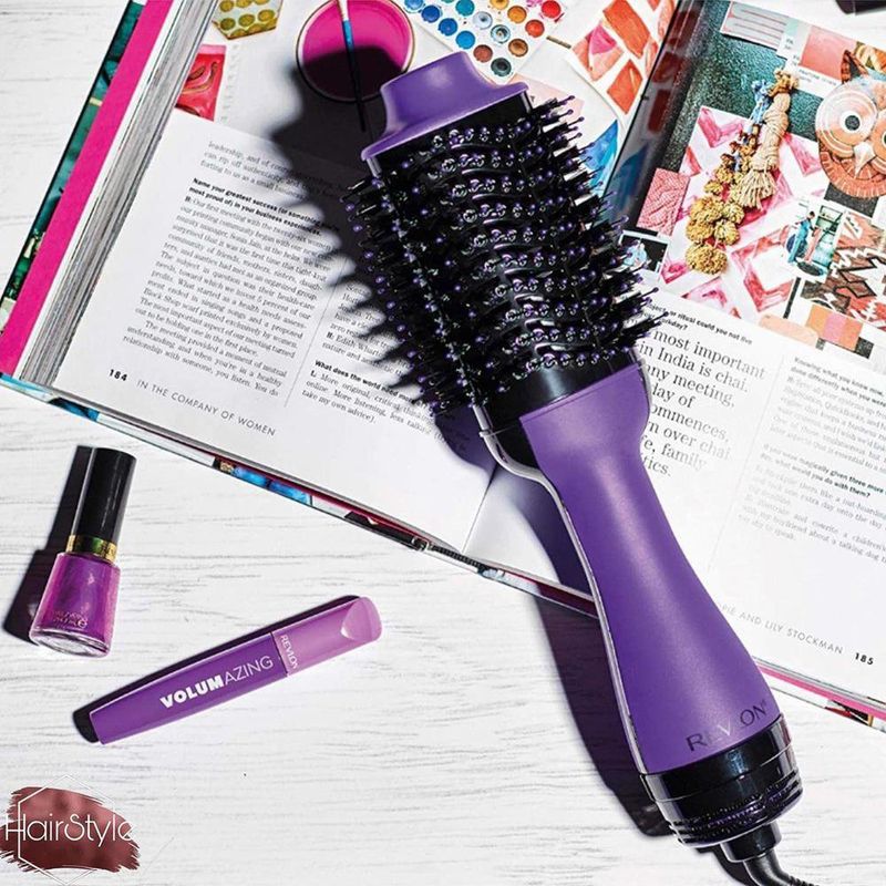 Cepillo Eléctrico Voluminizador One Step Morado - Revlon