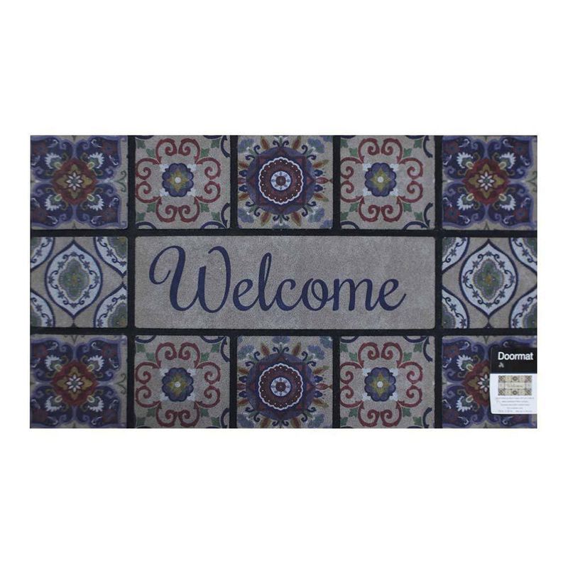 Alfombra De Entrada Welcome 45X75 Cm - Apache