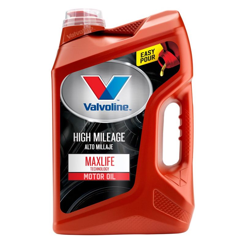 Valvoline - Aceite de motor de mezcla sintética SAE 5W-30 de alto millaje,  con tecnología MaxLife, 5 cuartos de galón