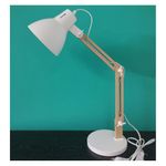 Lámpara De Escritorio Blanca Led - Zlumini