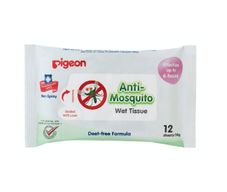 Toallas Húmedas Anti-Mosquito 12 Unidades - Pigeon
