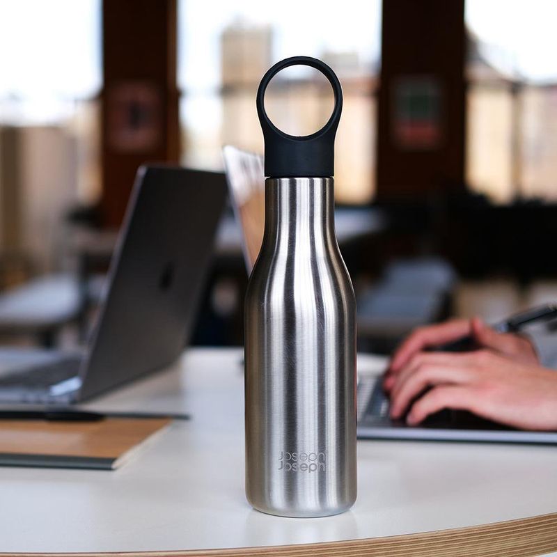 Botella Insulada Gris 500 Ml - Joseph Joseph