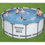 Set de Piscina Escalera y Filtro 3.66 M - Bestway