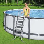 Set de Piscina Escalera y Filtro 3.66 M - Bestway