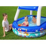 Piscina Pequeña Inflable Con Techo De 2.13 Mts - Bestway