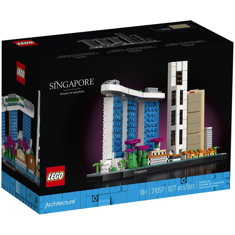 Arquitectura De Singapur 827 Pzas - Lego