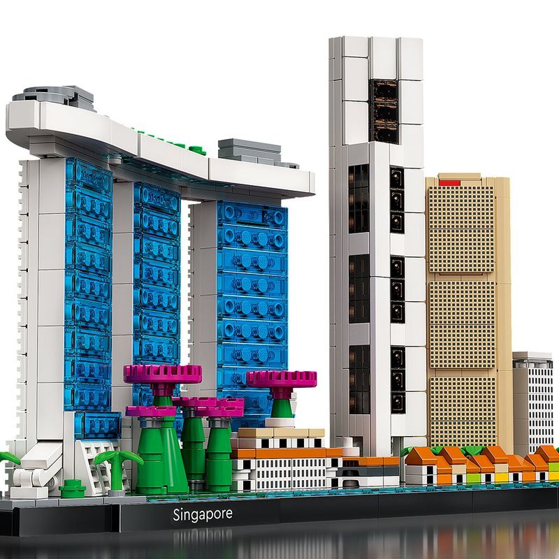 Arquitectura De Singapur 827 Pzas - Lego