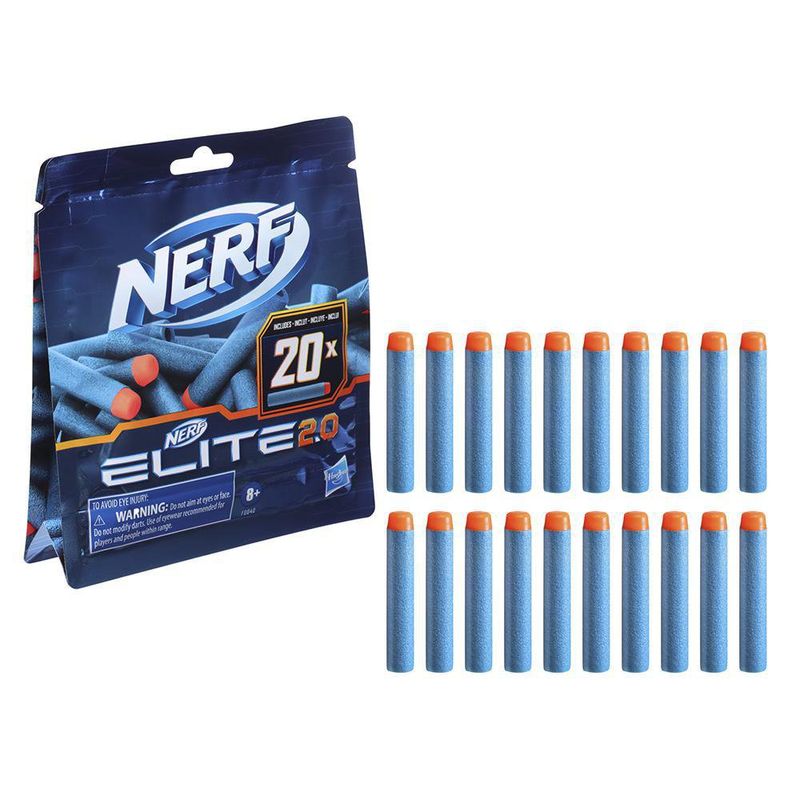 Refill De Lanzadores Para Nerf Elite 2.0 20 Unidades - Nerf