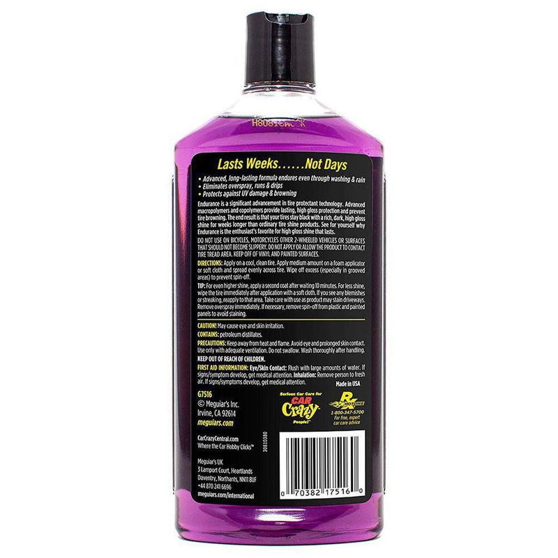 Gel Para Llantas Brillo Intenso Y Duradero 473 Ml - Meguiars