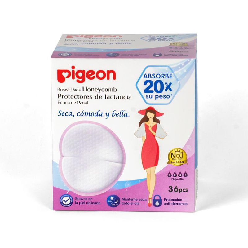 Pads Protectores de Lactancia 36unds Pigeon