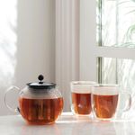 Tetera De Vidrio Con Filtro Capacidad De 1 Lt - Bodum
