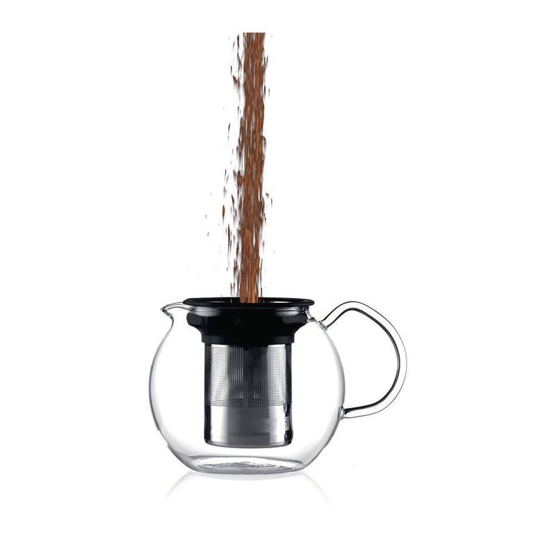Tetera De Vidrio Con Filtro Capacidad De 1 Lt - Bodum