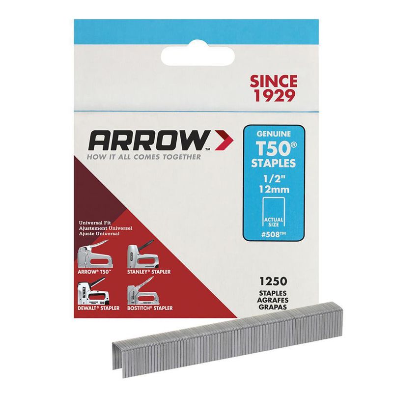 Grapas Para Trabajo Pesado 1/2 Plg - Arrow