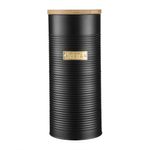 Frasco De Acero Inoxidable Negro Para Pastas 2 Lts - Typhoon