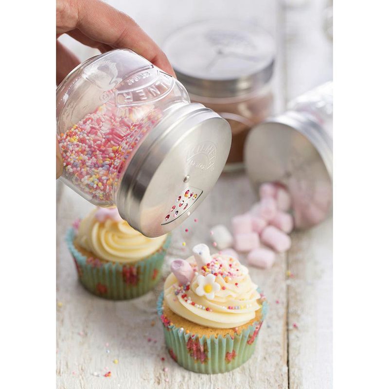 Frasco De Vidrio Con Tapadera Dispensadora 0.25 L - Kilner