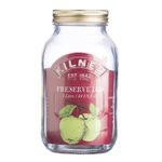 Frasco De Vidrio Para Envasar 1 Lt - Kilner